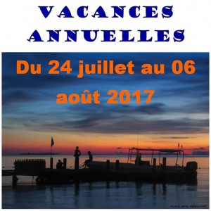 vacances 2017